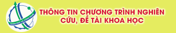 Thông tin đề tài nghiên cứu khoa học