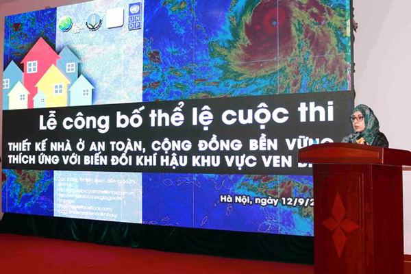 Công bố thể lệ cuộc thi “Thiết kế nhà ở an toàn - cộng đồng bền vững với biến đổi khí hậu khu vực ven biển” 