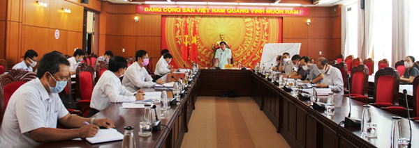 Thường trực Tỉnh ủy họp lấy ý kiến vào chủ trương đầu tư đường Hồ Chí Minh đoạn tránh phía Đông thành phố Buôn Ma Thuột