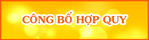 Thông báo tiếp nhận hồ sơ công bố hợp quy
