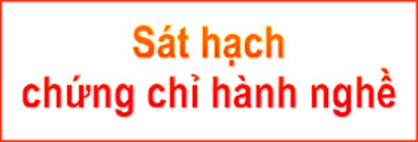 Quyết định phê duyệt kết quả kỳ thi sát hạch cấp chứng chỉ hành nghề hoạt động xây dựng đợt 10 năm 2018